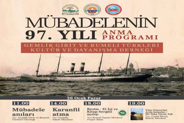 Mübadiller 97. yılında anılacak