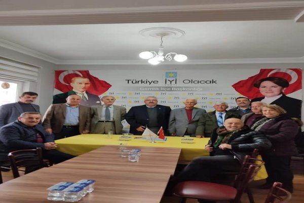 MUHTARLARDAN İYİ PARTİ’YE ZİYARET