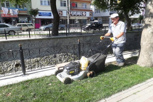 Peyzaj çalışmaları sürüyor