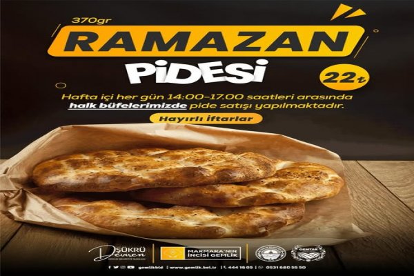RAMAZAN PİDESİ 22 TL