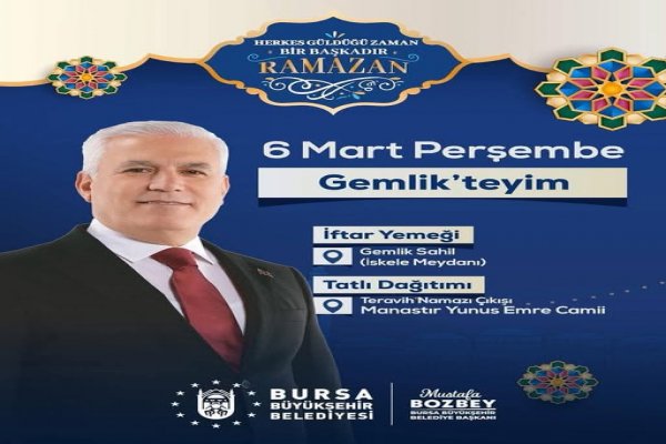 Ramazan sofralarında buluşuyoruz!