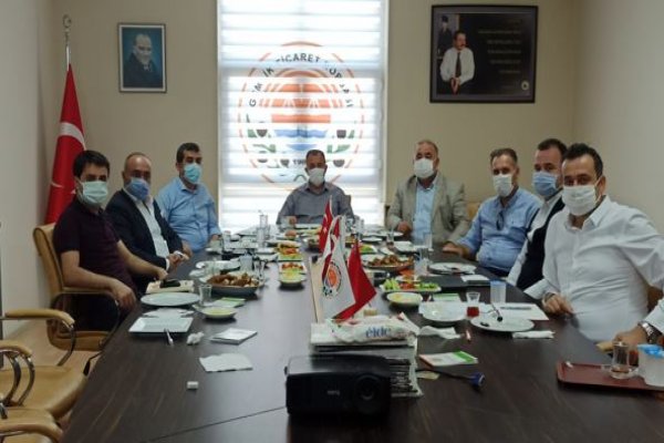 REKOLTE TESPİT KOMİSYONU GEMLİK’TE TOPLANDI