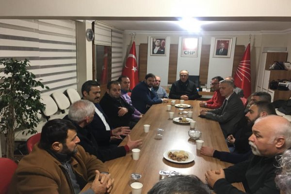 Saadet Partililer CHP’yi ziyaret etti