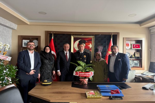 Saadet Partisi İlçe Başkanı Dinç'ten Polis Haftası mesajı:
