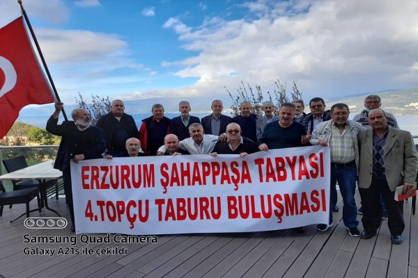 ŞAHAPPAŞA TABYASI TABURU 38 YIL SONRA ATATEPE DE BULUŞTU