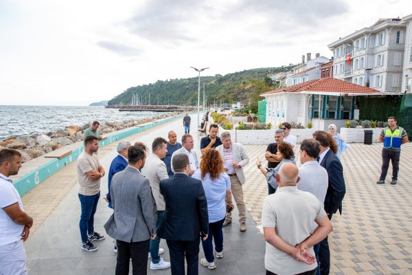 Sahiller Büyükşehir’le güzelleşiyor