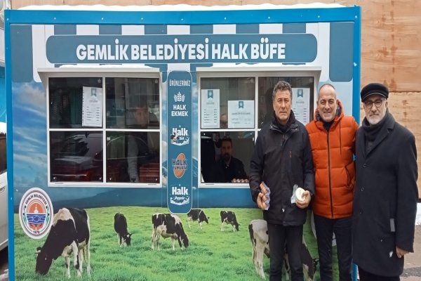 SARIBAL HALK BÜFELERİNİ ZIYARET ETTİ
