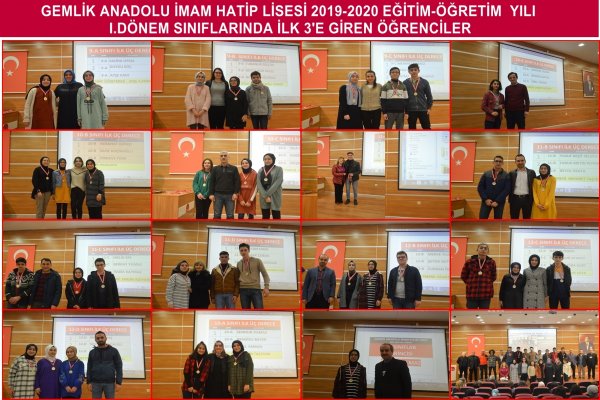 SINIFLARINDA DERECEYE GİREN 100 ÖĞRENCİYE MADALYA
