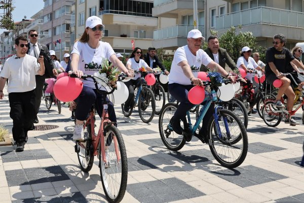 'Süslü Bisikletler’ ile temiz çevreye dikkat çekildi