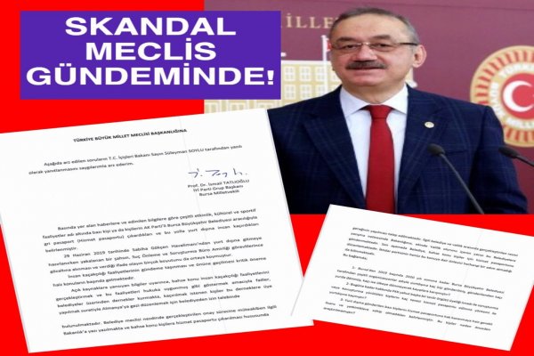TATLIOĞLU’NDAN SOYLU’YA ‘GRİ PASAPORT’ SORULARI!