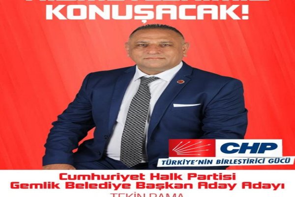 TEKİN RAMA ADAY ADAYLIGINI ACIKLIYOR
