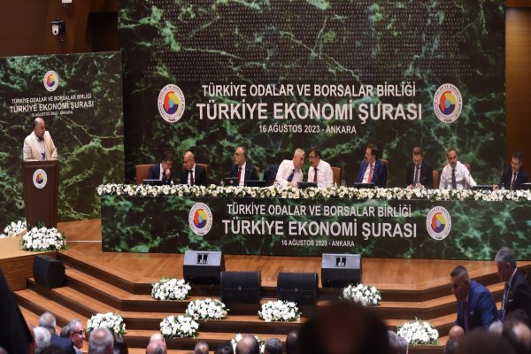 TİCARET BORSASI BAŞKANI ÇAKIR TOBB TÜRKİYE EKONOMİ ŞURASI TOPLANTISINA KATILDI