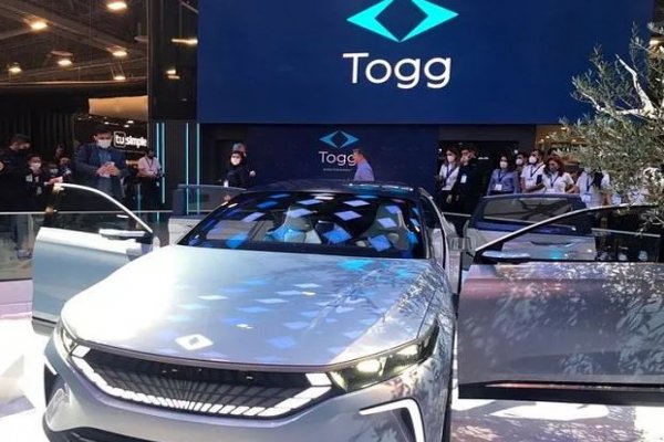 TOGG, Las Vegas'taki Consumer Electronic Show Fuarı'nda Sergilendi