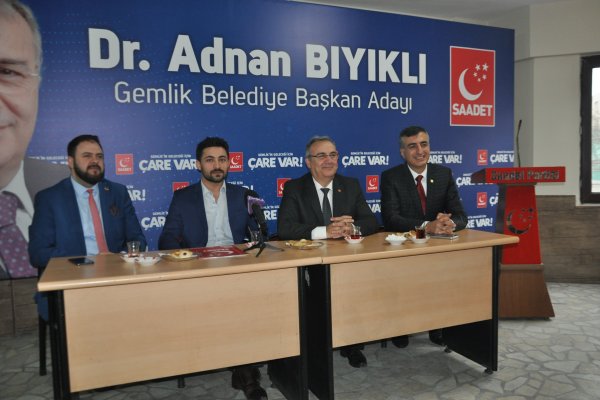 Tokgöz ve Sarı Saadet Partisi’nden Meclis adayı oldu