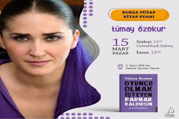 Tümay Özokur Bursa TÜYAP’ta