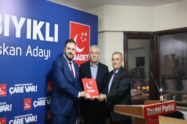 Turan Alkış artık Saadet Partili