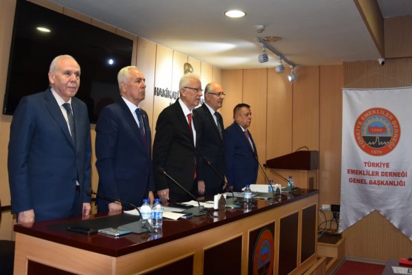 TÜRKİYE EMEKLİLER DERNEĞİ BAŞKANLAR KURULU SONUÇ BİLDİRİSİ