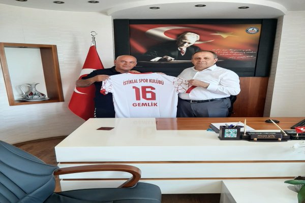 TVF 2.LİGİ İCİN FİNAL MÜCADELESİ VERECEK OLAN GEMLİK İSTİKLAL SPOR KULÜBÜ KURUM ZİYARETLERİNİ SÜRDÜRÜYOR