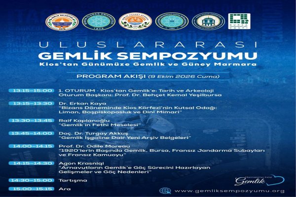 Uluslararası Gemlik Sempozyumu