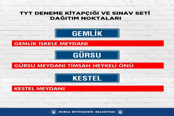 Üniversite adaylarına büyük destek