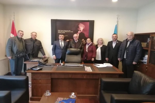 Üniversite Derneği’nden hayırlı olsun ziyareti