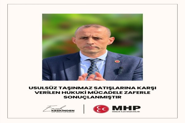 USULSÜZ TAŞINMAZ SATIŞLARINA KARŞI VERİLEN HUKUKİ MÜCADELE ZAFERLE SONUÇLANDI