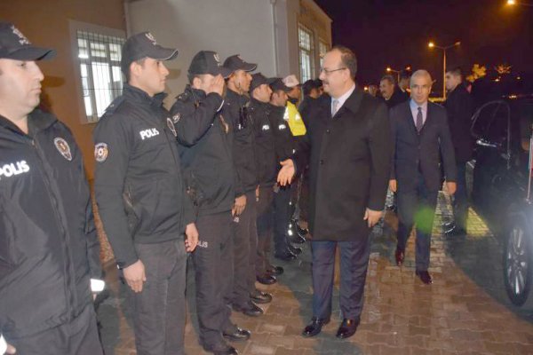 Vali Canbolat’tan son dakika ziyareti