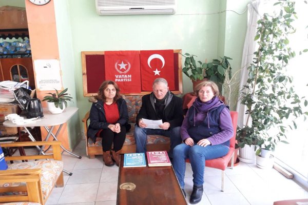 Vatan Partisi’nden Türk Metal İş Sendikası işçisine destek