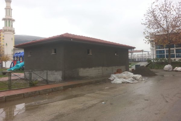 Vatandaşın tepki gösterdiği tuvalet tamamlandı