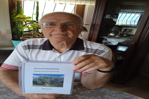 YAZARIMIZ ERHAN İZGİ, ZEYTİNİN HİKAYESİNİ YAZDI…  “ZEYTİNLER KARARMADAN” BASKIYA HAZIR..