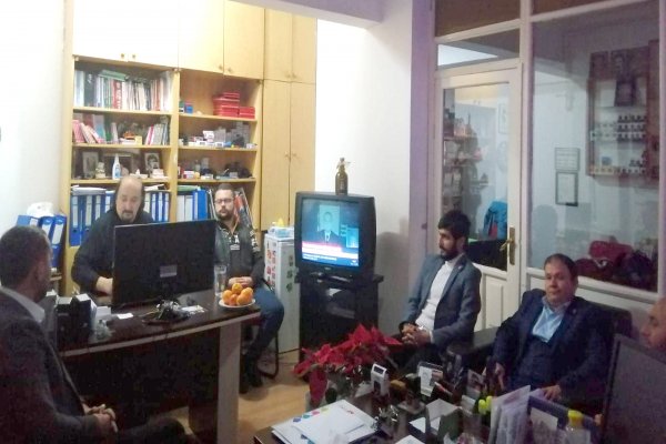 Yeniden Refah Partisi Gemlik Gençlik Kolları gazetemizi ziyaret etti