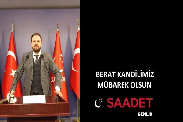 Yıldız ‘Berat Kandilimiz Mübarek Olsun’