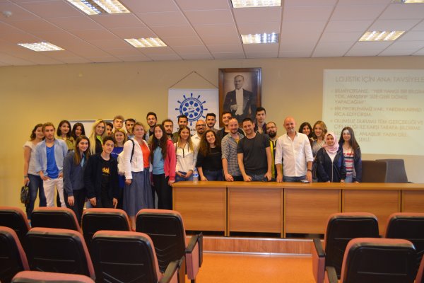 Yılın En Komik Lojistik Semineri MYO’da yapıldı