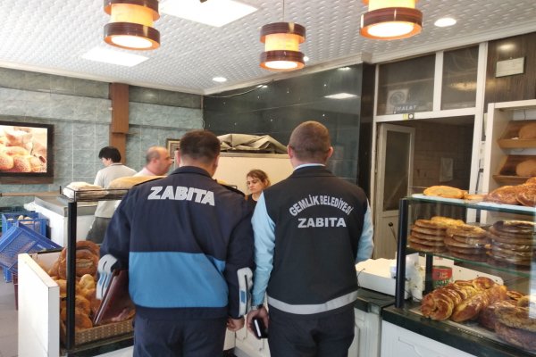 Zabıta fırınları denetliyor