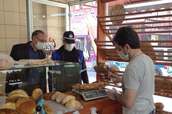 Zabıtadan fırın denetimi