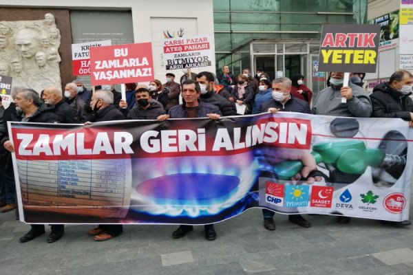 ZAMLARI PROTESTO ETTİLER